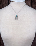 Abey Genuine Turquoise Necklace - Jewelry - Sowell Jewelry - Bronco Western Supply Co.