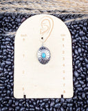Abeytu Genuine Turquoise Earrings - Jewelry - Sowell Jewelry - Bronco Western Supply Co.