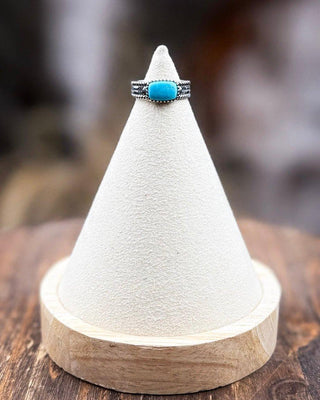 Abha Genuine Turquoise Ring – Jewelry from Bronco Western Supply Co.