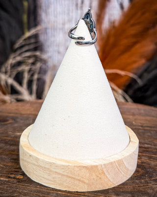 Achilles Adjustable Genuine Turquoise Ring – Jewelry from Bronco Western Supply Co.