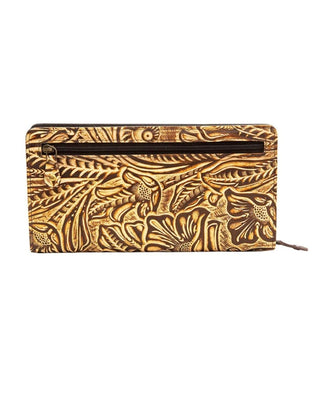 Adder Hair-On Hide Tooled Leather Wallet by Myra Bag – Purses & Wallets from Bronco Western Supply Co.