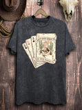 Ain't Going Down Till Graphic Tee - Black - Apparel - Lotus Fashion - Bronco Western Supply Co.