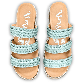 Alba Sandal in Teal by Very G – Women's Shoes from Bronco Western Supply Co.