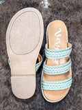 Alba Sandal in Teal by Very G - Women's Shoes - Very G - Bronco Western Supply Co.