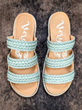 Alba Sandal in Teal by Very G - Women's Shoes - Very G - Bronco Western Supply Co.