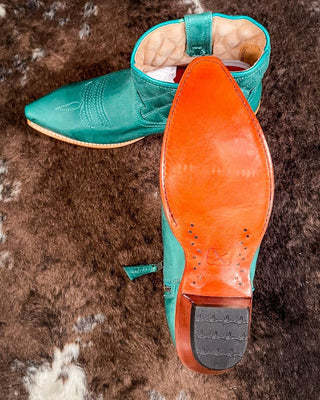 Alma Twisted X Steppin' Out Ankle Booties - Blue Turquoise – Women's Shoes from Bronco Western Supply Co.