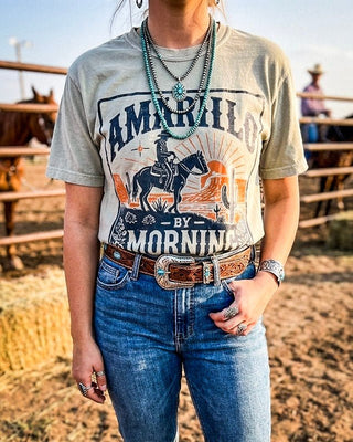 Amarillo by Morning Graphic Tee – Apparel from Bronco Western Supply Co.