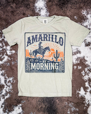 Amarillo by Morning Graphic Tee – Apparel from Bronco Western Supply Co.