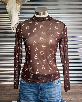 Amarillo By Morning Mesh Top by Sterling Kreek – Apparel from Bronco Western Supply Co.