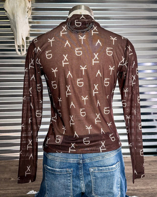 Amarillo By Morning Mesh Top by Sterling Kreek – Apparel from Bronco Western Supply Co.