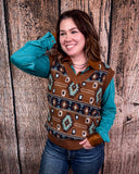 Amarillo Days Knit Sweater Vest - Apparel - Lucky & Blessed - Bronco Western Supply Co.