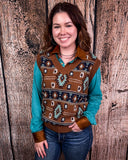 Amarillo Days Knit Sweater Vest - Apparel - Lucky & Blessed - Bronco Western Supply Co.