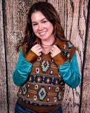 Amarillo Days Knit Sweater Vest - Apparel - Lucky & Blessed - Bronco Western Supply Co.