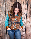Amarillo Days Knit Sweater Vest - Apparel - Lucky & Blessed - Bronco Western Supply Co.