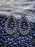 Amarillo Metal Bubble Fashion Earrings - Silver - Jewelry - Blue Tortoise - Bronco Western Supply Co.