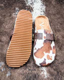 Andi Slip on Mule in Tan Cow Print by Very G - Women's Shoes - Very G - Bronco Western Supply Co.
