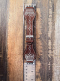 Apple Watch Band - Heritage Stitch in Brown - Accessories - Blue Tortoise - Bronco Western Supply Co.