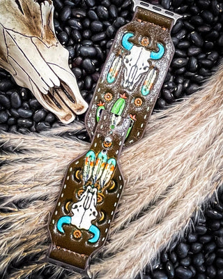 Apple Watch Fashion Band - Bull Skull – Gift Items from Bronco Western Supply Co.