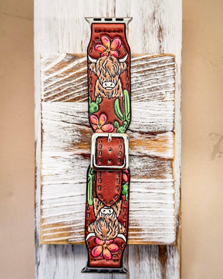 Apple Watch Fashion Band - Highland Cow – Accessories from Bronco Western Supply Co.