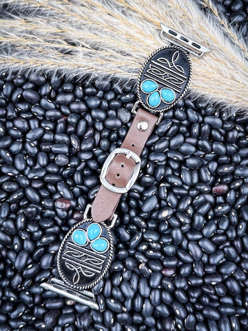 Apple Watch Fashion Band - Sundown Stunner - Accessories - Blue Tortoise - Bronco Western Supply Co.