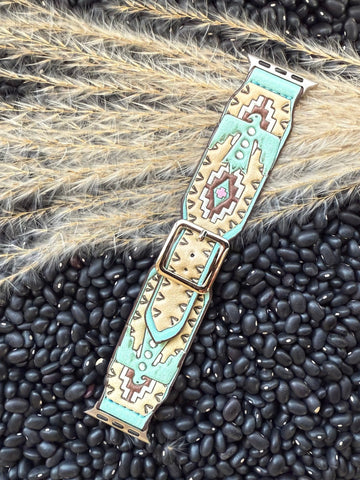Apple Watch Fashion Band - Vegas - Accessories - Blue Tortoise - Bronco Western Supply Co.