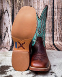 Ariel Twisted X Women's 11" Tech X Boot - Hickory and Seafoam - Women's Boots - Twisted X - Bronco Western Supply Co.