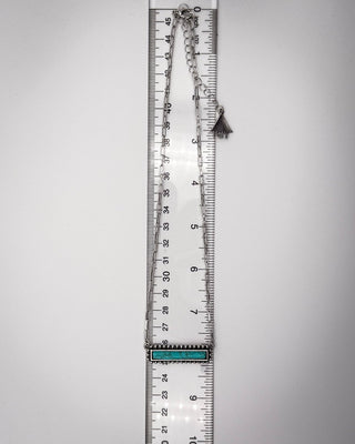 Arrowline Stone Bar Necklace – Jewelry from Bronco Western Supply Co.