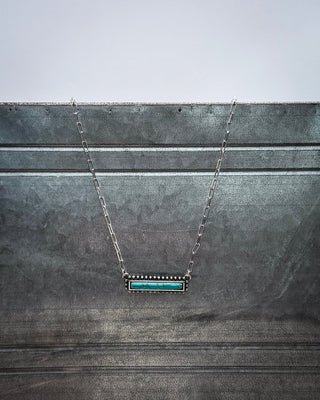 Arrowline Stone Bar Necklace – Jewelry from Bronco Western Supply Co.