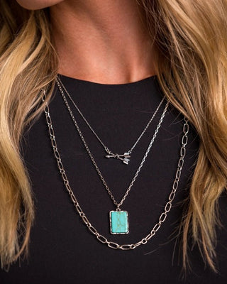 Arrowwind Layered Turquoise Necklace – Jewelry from Bronco Western Supply Co.