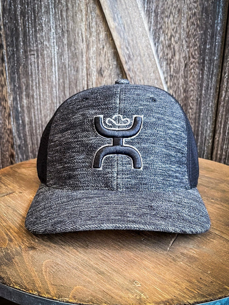 ASH Hooey Black Flexfit Hat