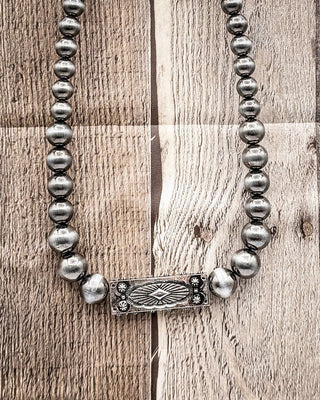 Ashcroft Pearl Bar Necklace – Jewelry from Bronco Western Supply Co.