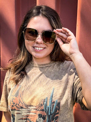 Aspen Oversized Sunglasses – Accessories from Bronco Western Supply Co.