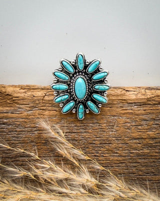 Avery Concho Stone Ring – Jewelry from Bronco Western Supply Co.