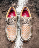 Avery Twisted X Feather X Slip - On Shoe - Taupe and Brown Multi - Women's Shoes - Twisted X - Bronco Western Supply Co.