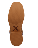 Azalea Twisted X Women's 11" Tech X Boot - Distressed Saddle and Iris - Women's Boots - Twisted X - Bronco Western Supply Co.