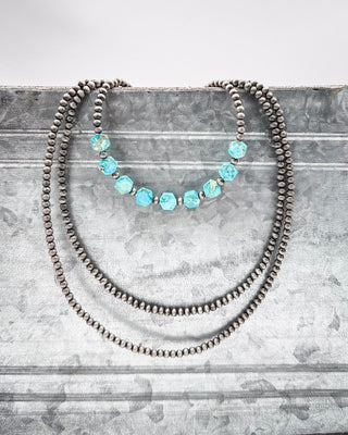Backroad Bandit Layered Necklace – Jewelry from Bronco Western Supply Co.