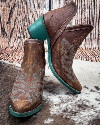 Badland Babe Circle G Booties – Women's Boots from Bronco Western Supply Co.