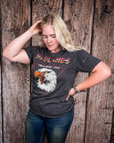 Badlands Motorcycle Club Graphic Tee - Faded Black - Apparel - Country Deep Apparel - Bronco Western Supply Co.