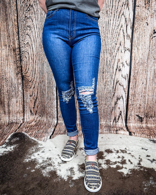 Badlands Rip Skinny Jeans – Apparel from Bronco Western Supply Co.