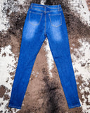 Badlands Rip Skinny Jeans - Apparel - Denim Zone USA - Bronco Western Supply Co.