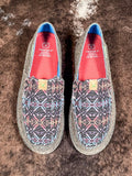 Banshee Twisted X Slip - On Loafer - Eco Dust & Blue Aztec - Women's Shoes - Twisted X - Bronco Western Supply Co.