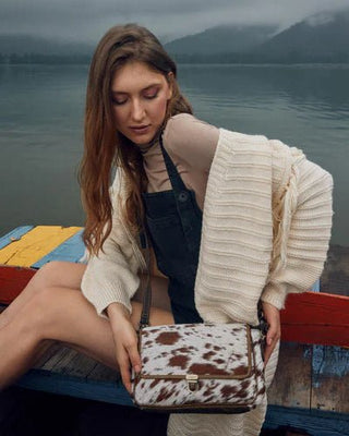 Bard Hairon Crossbody Bag by Myra Bag – Purses & Wallets from Bronco Western Supply Co.
