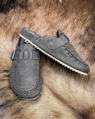 Bella Buckle Clog in Chocolate by Very G – Women's Shoes from Bronco Western Supply Co.
