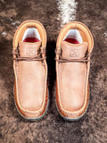 Bella Twisted X Chukka Driving Moc - Brown & Tooled Brown - Women's Shoes - Twisted X - Bronco Western Supply Co.