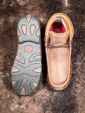 Bella Twisted X Chukka Driving Moc - Brown & Tooled Brown - Women's Shoes - Twisted X - Bronco Western Supply Co.