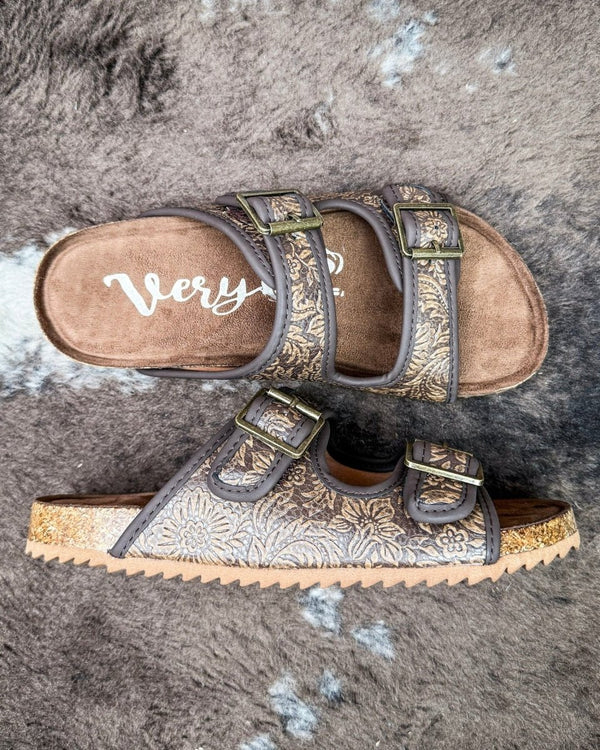 Berry Sandal in Chocolate by Very G – Women's Shoes from Bronco Western Supply Co.