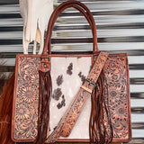 Betsy Hand Tooled Leather Tote Bag - Purses & Wallets - American Darling - Bronco Western Supply Co.