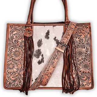 Betsy Hand Tooled Leather Tote Bag – Purses & Wallets from Bronco Western Supply Co.