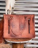 Betsy Hand Tooled Leather Tote Bag - Purses & Wallets - American Darling - Bronco Western Supply Co.