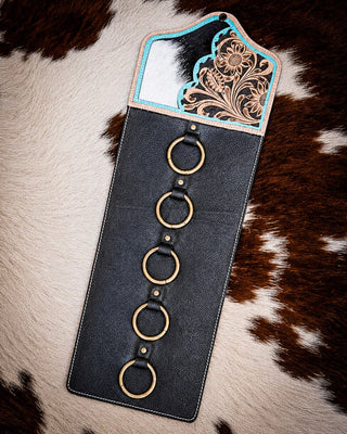 Bexley Turquoise Cowhide Wild Rag Scarf Hanger – Accessories from Bronco Western Supply Co.